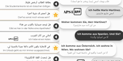 Learn German language with audio and pictures